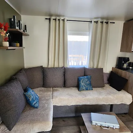 Mobil-home Climatise A Valras Dans Le 4 Etoiles Les Sables Du Midi A 800m De La Campsite *