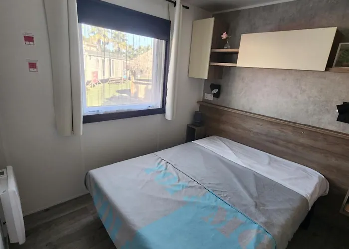 Kamp alanı Mobil-Home Climatise De 40M2 A 800M De La Plage *