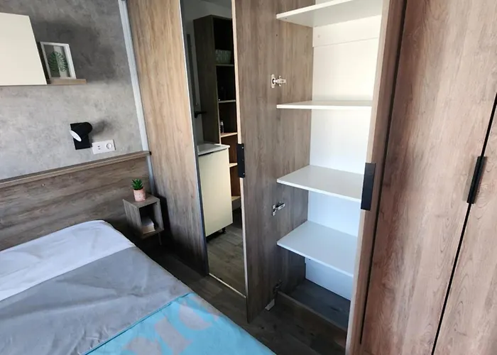 Mobil-Home Climatise De 40M2 A 800M De La Plage